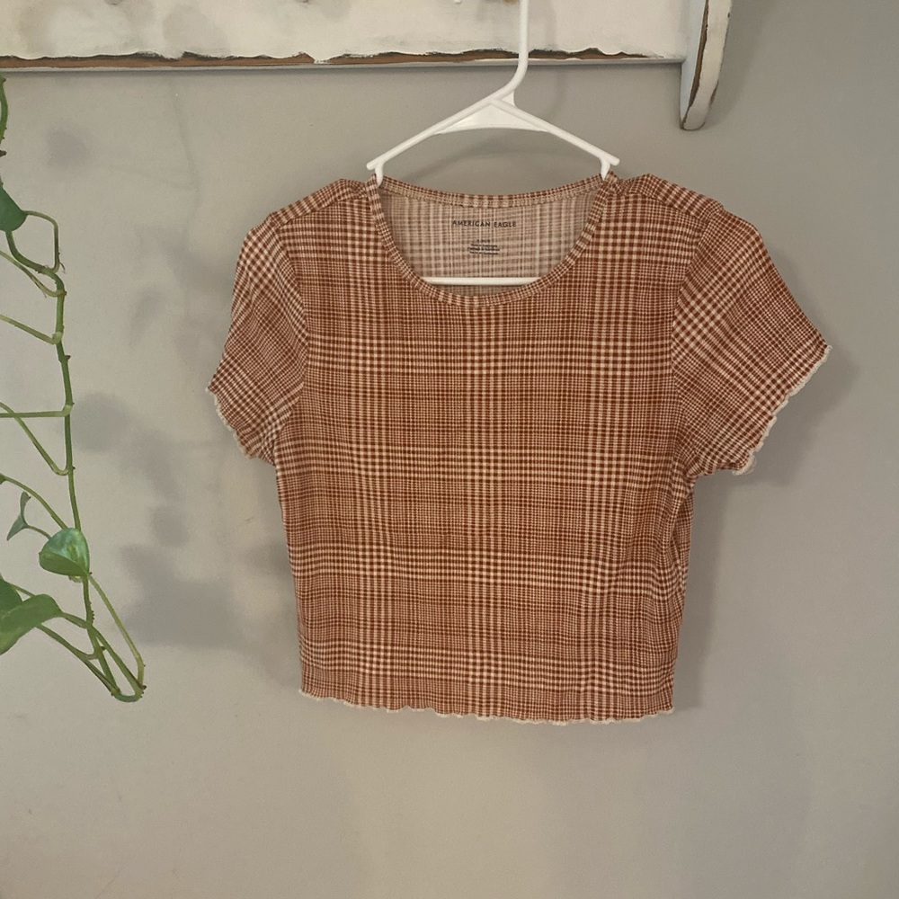 American Eagle Checkered Shirt